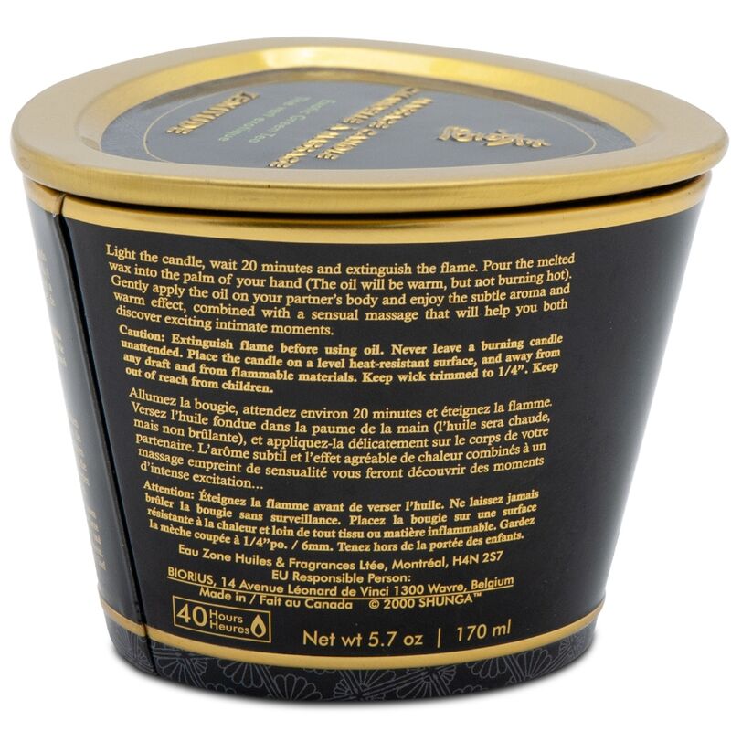 CANDELA DA MASSAGGIO AL MANGO, OLIO CALDO SENSUALE, AROMATERAPIA RILASSANTE