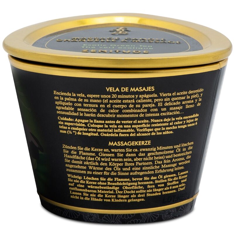 CANDELA DA MASSAGGIO LAVANDA, OLIO CALDO RILASSANTE, AROMA SENSUALE