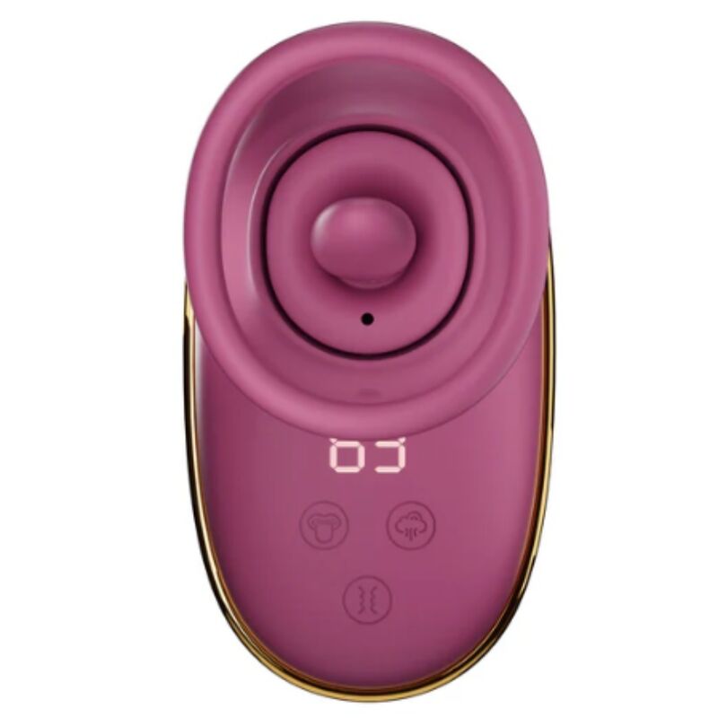 POMPA CLITORIDEA AUTOMATICA, EFFETTO LECCANTE, RICARICABILE USB