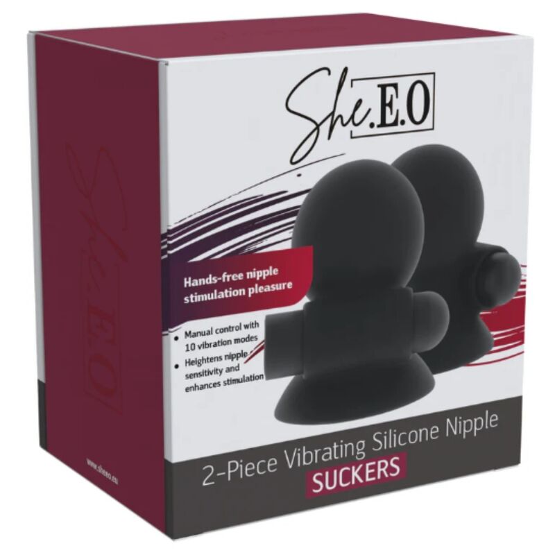 VENTOSE PER CAPEZZOLI RICARICABILI, STIMOLAZIONE SOTTOVUOTO E VIBRAZIONI INTENSE, SILICONE MORBIDO E SICURO