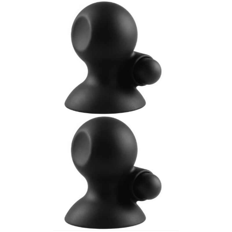 VENTOSE PER CAPEZZOLI RICARICABILI, STIMOLAZIONE SOTTOVUOTO E VIBRAZIONI INTENSE, SILICONE MORBIDO E SICURO