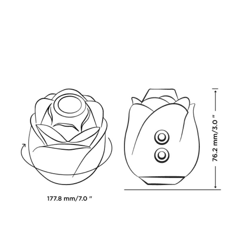 STIMOLATORE CLITORIDEO CON TECNOLOGIA PLEASURE AIR, 6 LIVELLI DI INTENSITÀ