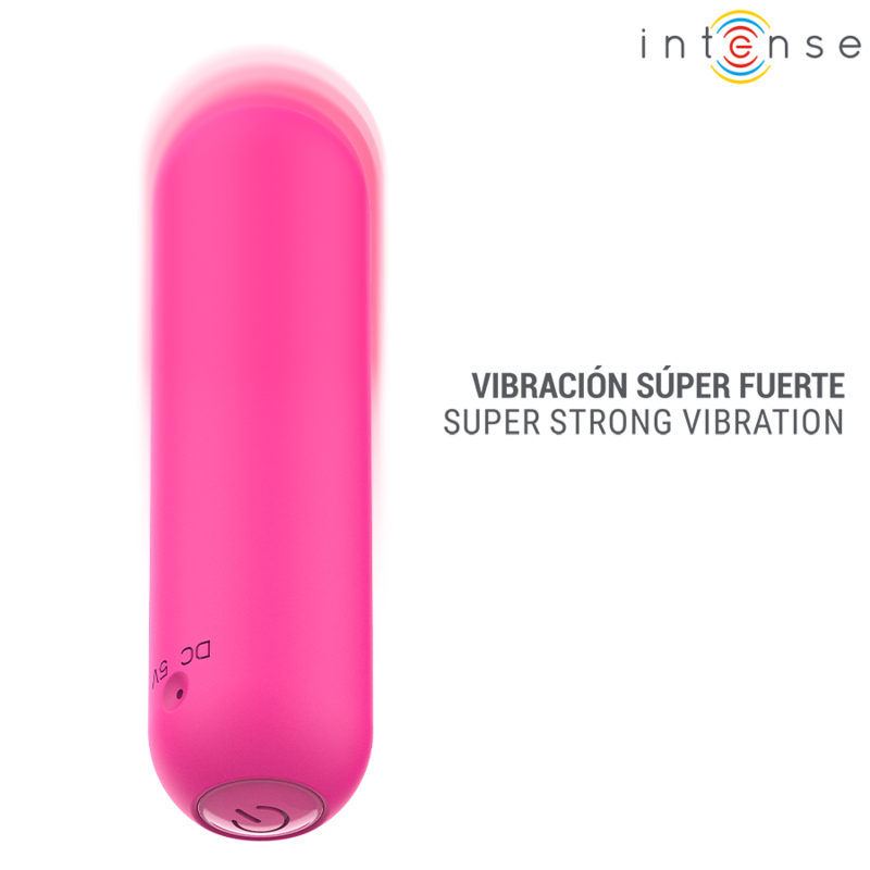 INTENSE - JUDY VIBRATORE RICARICABILE A FORMA DI BULBO CON TELECOMANDO ROSA