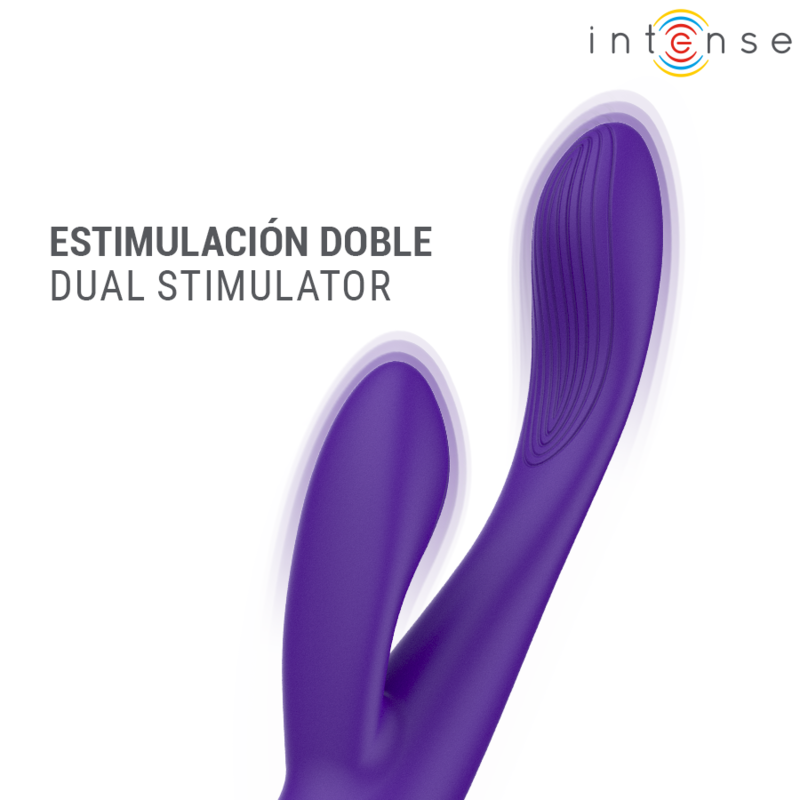 INTENSE - PAOLO STIMOLATORE RICARICABILE A FORMA DI CONIGLIO PER IL PUNTO G E IL CLITORIDE