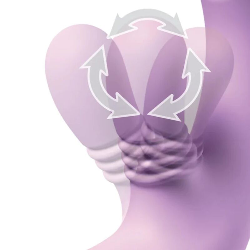 VIBRATORE RABBIT, DOPPIA STIMOLAZIONE G-SPOT E CLITORIDE, TECNOLOGIA INTIMOTION FLUTTER PRO