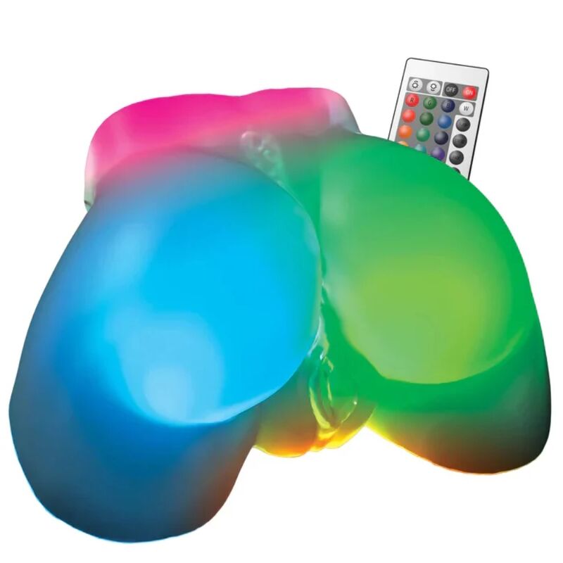 PDX ELITE - GO-GO BOOTY MASTURBATORE MASCHILE MEGA ILLUMINATO A LED