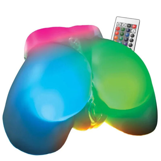 PDX ELITE - GO-GO BOOTY MASTURBATORE MASCHILE MEGA ILLUMINATO A LED