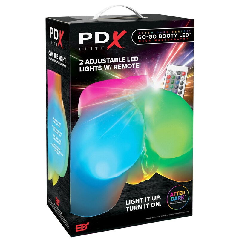PDX ELITE - GO-GO BOOTY MASTURBATORE MASCHILE MEGA ILLUMINATO A LED