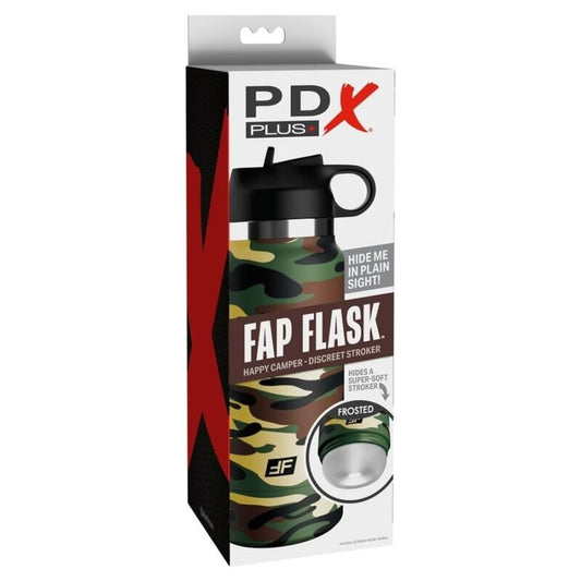 PDX PLUS - FAP FLASK HAPPY CAMPER MASTURBATORE DISCRETO CAMOUFLAGE