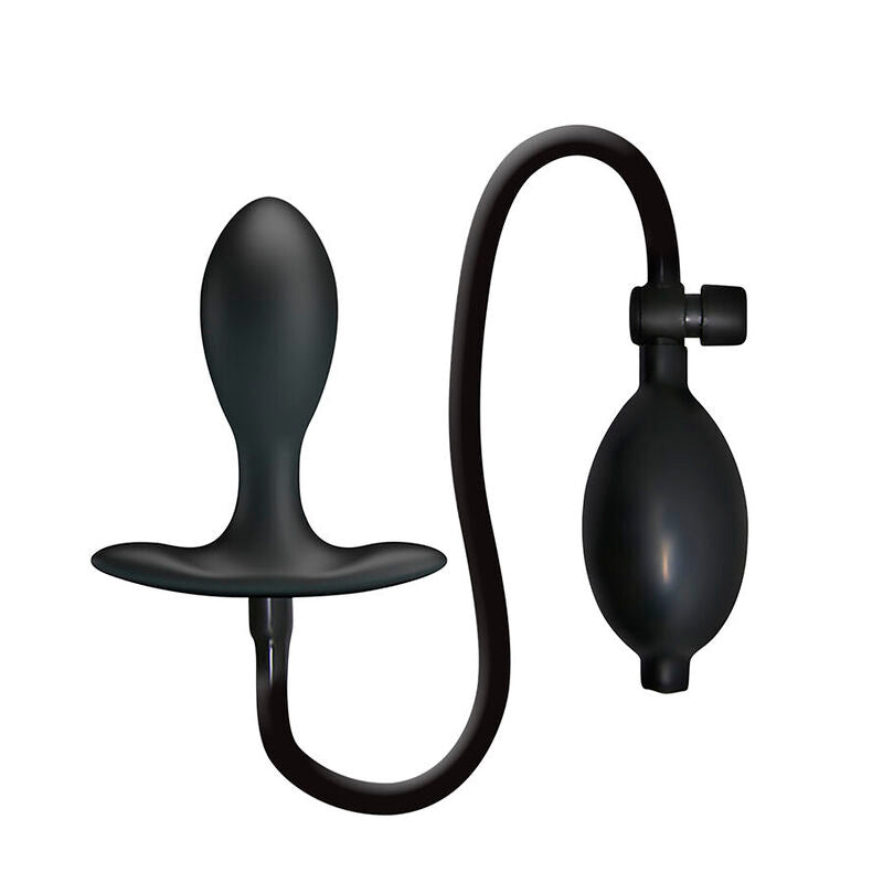 PLUG ANALE GONFIABILE REGOLABILE, STIMOLAZIONE CONTROLLATA, VALVOLA DI SICUREZZA