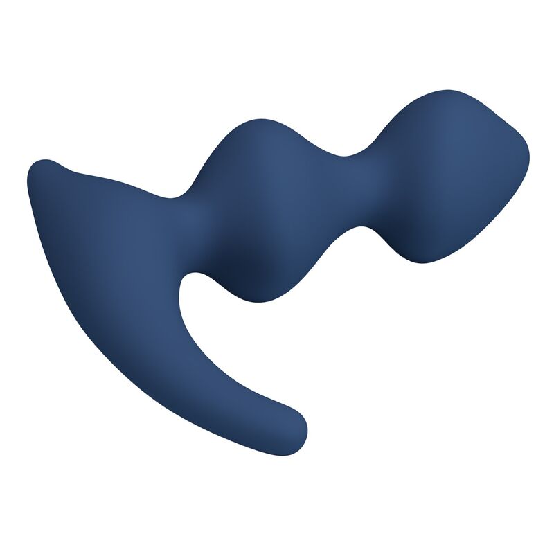 MR PLAY - PLUG ANALE ERGONOMICO BLU