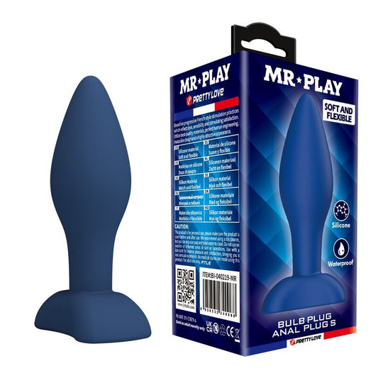 PLUG ANALE CONICO IN SILICONE, DESIGN ERGONOMICO, ADATTO A PRINCIPIANTI E ESPERTI