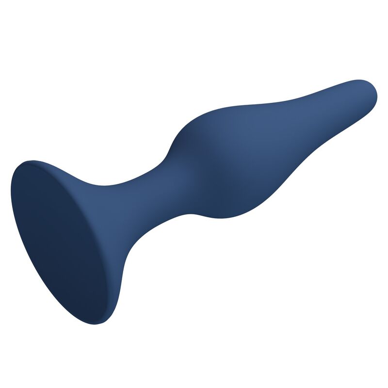 MR PLAY - PLUG ANALE SLIM IN SILICONE BLU L