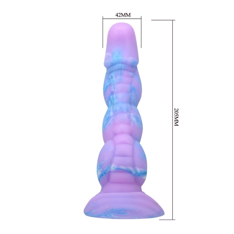 POWER MONSTERS - DILDO IN SILICONE ALIEN FANTASY 20,5 CM Ø 4,8 CM