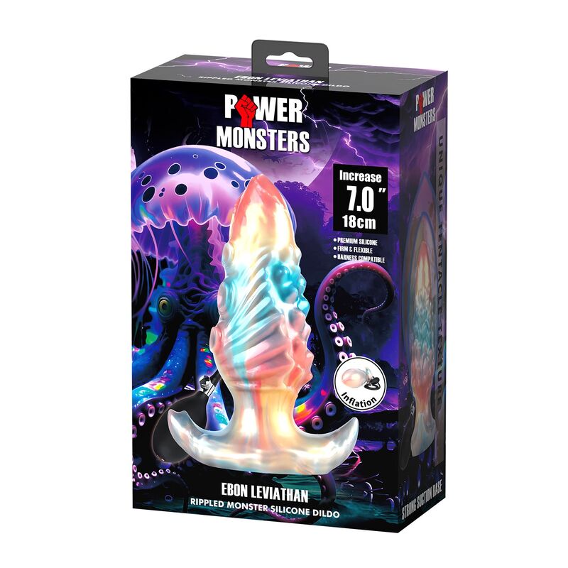 PLUG ANALE GONFIABILE FANTASY, SILICONE PREMIUM TRICOLORE