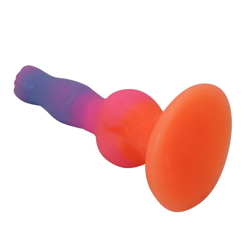 DILDO FANTASY HERCULES, SILICONE PREMIUM, BASE A VENTOSA
