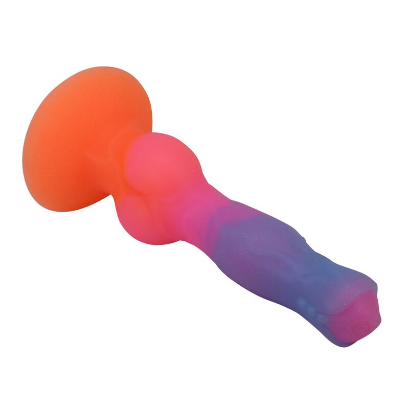 DILDO FANTASY HERCULES, SILICONE PREMIUM, BASE A VENTOSA