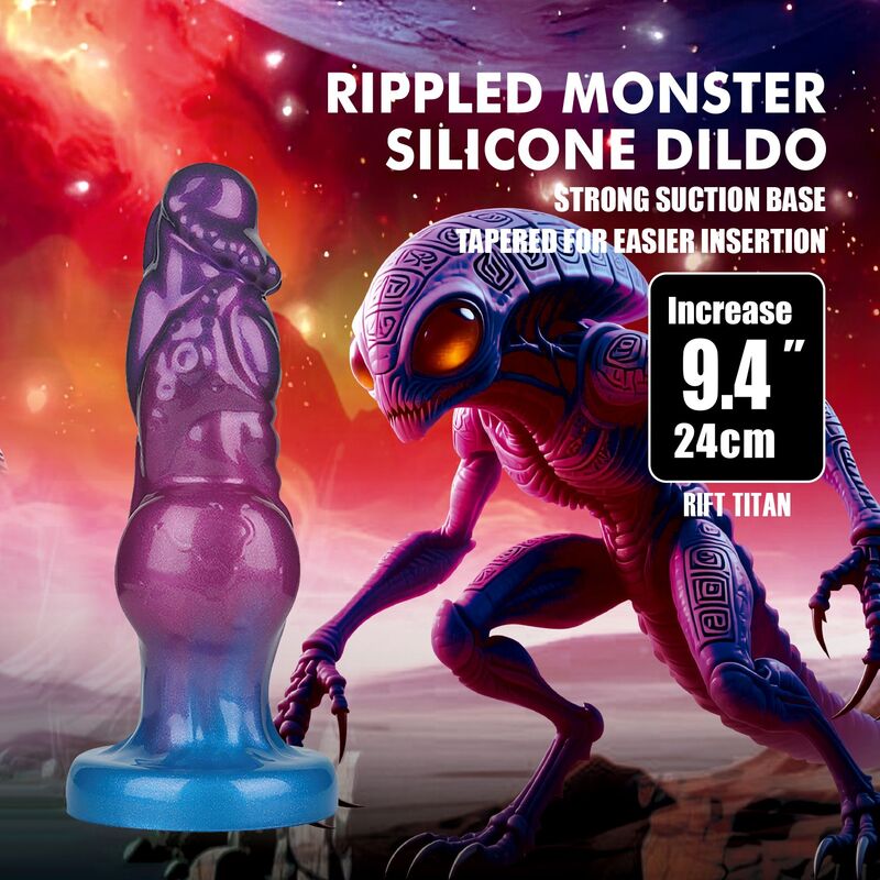 DILDO GONFIABILE FANTASY BICOLORE, SILICONE PREMIUM, SISTEMA ESPANDIBILE CON POMPA MANUALE