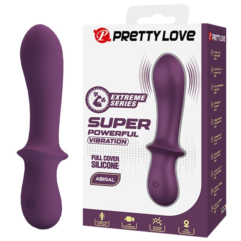 VIBRATORE RICARICABILE, 10 FUNZIONI, DESIGN ERGONOMICO