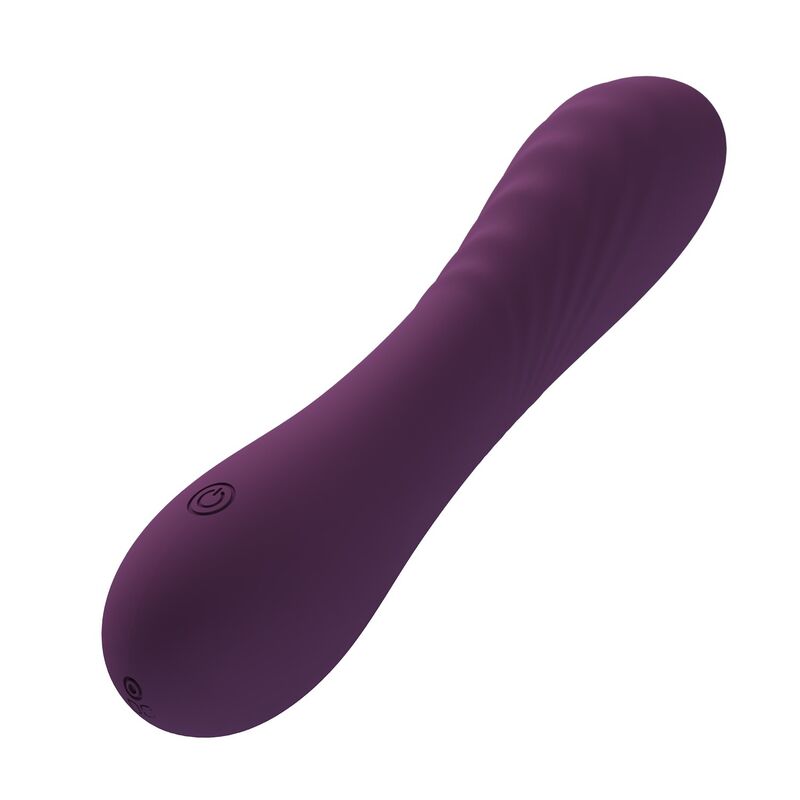 VIBRATORE RICARICABILE, 10 FUNZIONI, DESIGN ERGONOMICO VIOLA