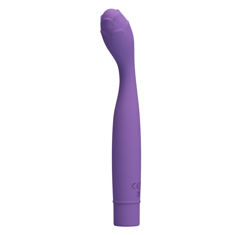 VIBRATORE FLESSIBILE, 10 FUNZIONI DI VIBRAZIONE, SILICONE MORBIDO VIOLA
