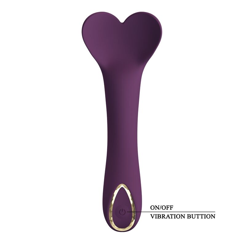 PRETTY LOVE - VIBRATORE RICARICABILE KENYELL 10 FUNZIONI VIOLA