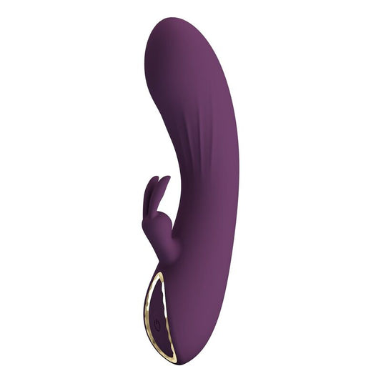 VIBRATORE RABBIT RICARICABILE, DOPPIA STIMOLAZIONE, 10 FUNZIONI