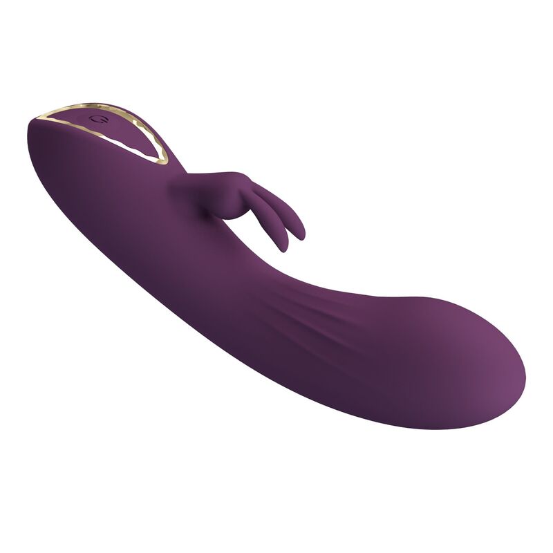 VIBRATORE RABBIT RICARICABILE, DOPPIA STIMOLAZIONE, 10 FUNZIONI