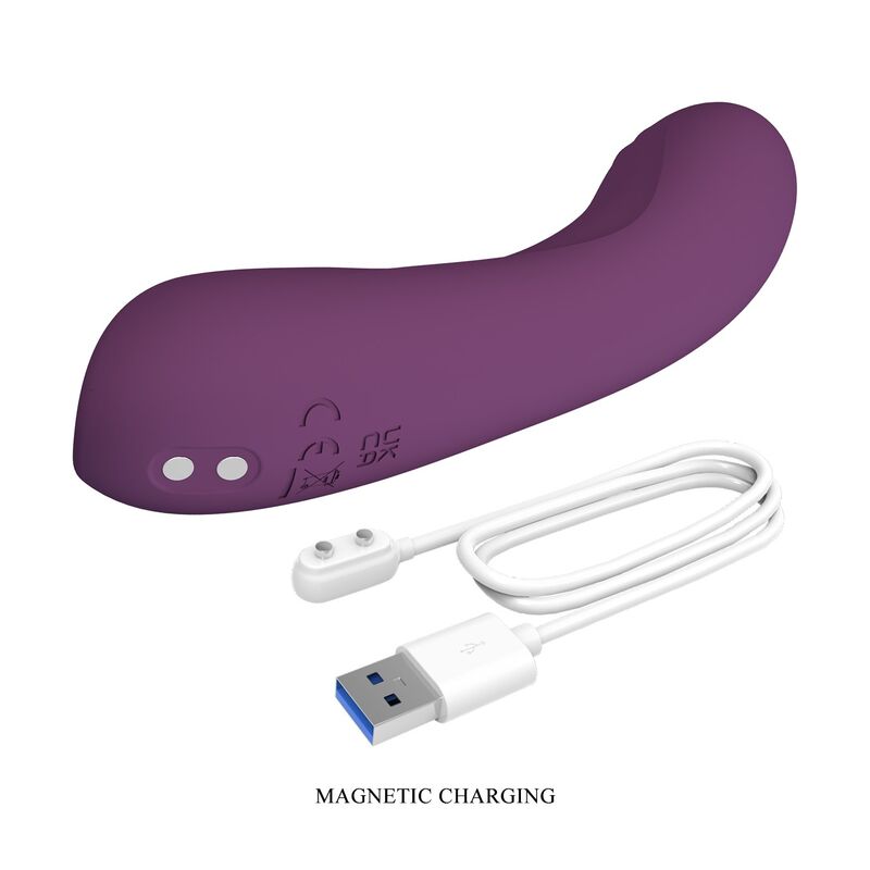 PRETTY LOVE - VIBRATORE RICARICABILE LLOYDE 10 FUNZIONI VIOLA