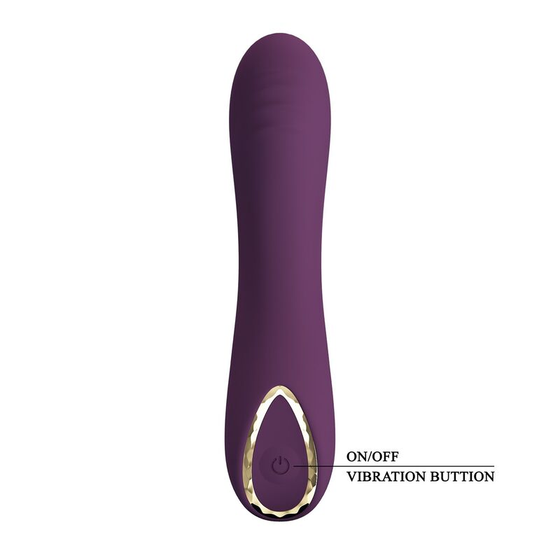 PRETTY LOVE - VIBRATORE RICARICABILE LLOYDE 10 FUNZIONI VIOLA