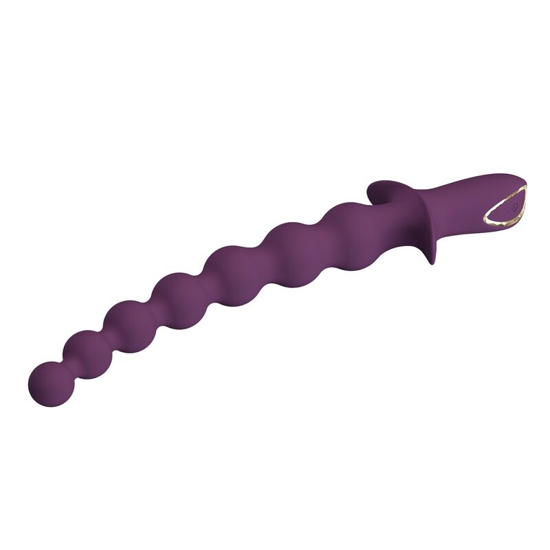 Vibratore anale a sfere progressive ricaricabile