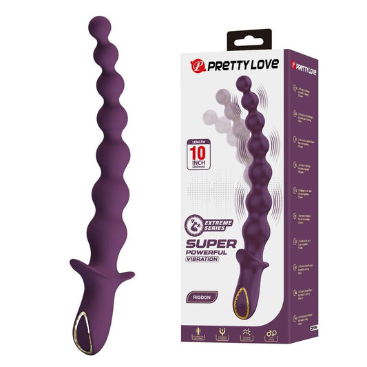 PRETTY LOVE - VIBRATORE ANALE RICARICABILE MADISON CON 10 FUNZIONI
