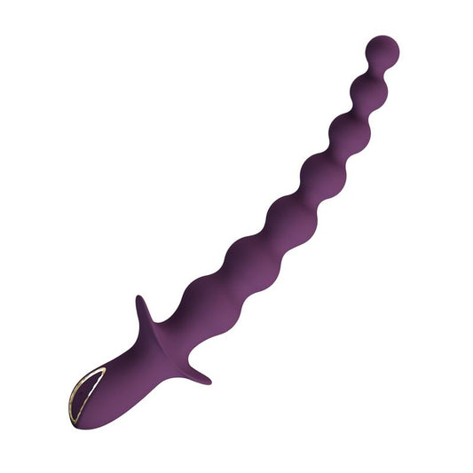 VIBRATORE ANALE RICARICABILE, 10 FUNZIONI PROGRESSIVE, SILICONE PREMIUM