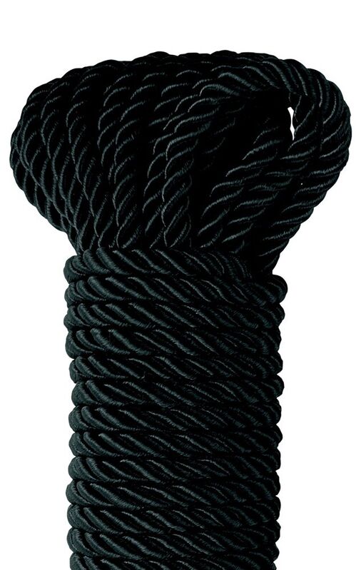 FETISH FANTASY SERIES - CORDA DI SETA DELUXE NERA 9,75 M