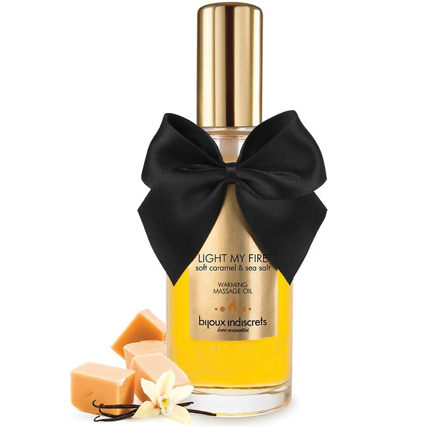 BIJOUX - OLIO DA MASSAGGIO EFFETTO CALORE AROMA CARAMEL