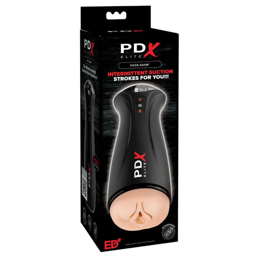 PDX ELITE - MASTURBATORE CON ASPIRAZIONE E VIBRAZIONE INTERMITTENTE FAP-GASM