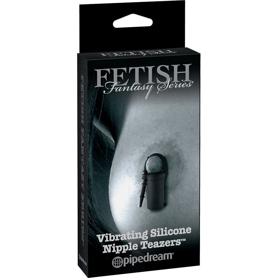 FETISH FANTASY LIMITED EDITION - MORSETTI VIBRANTI PER CAPEZZOLI IN SILICONE
