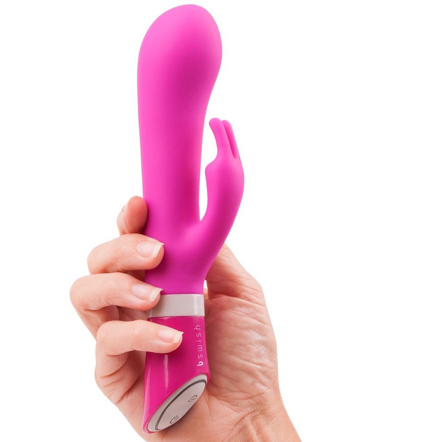 VIBRATORE CON RABBIT BWILD DELUXE BUNNY ROSA