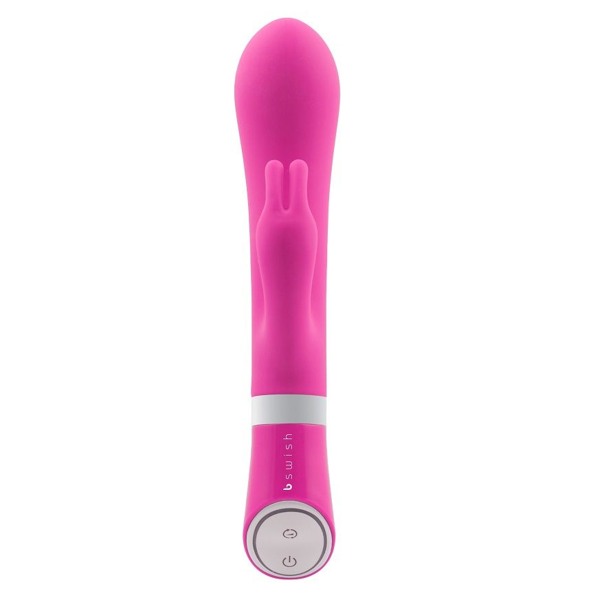 VIBRATORE CON RABBIT BWILD DELUXE BUNNY ROSA