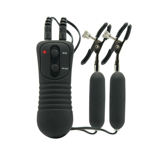 FETISH FANTASY SERIES - MORSETTI VIBRANTI PER CAPEZZOLI