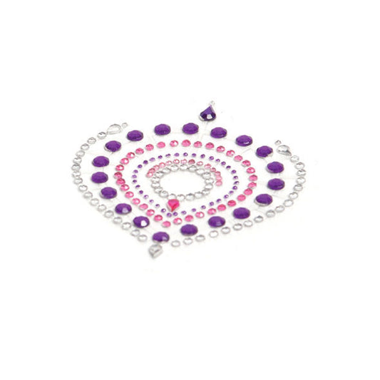 BIJOUX - INDISCRETS FLAMBOYANT COPRICAPEZZOLI LILLA E ROSA