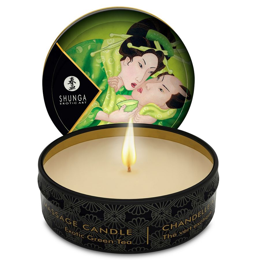 SHUNGA - DISPLAY SET MINI CARESS BY CANDLELIGHT CANDELE DA MASSAGGIO 24 PZ
