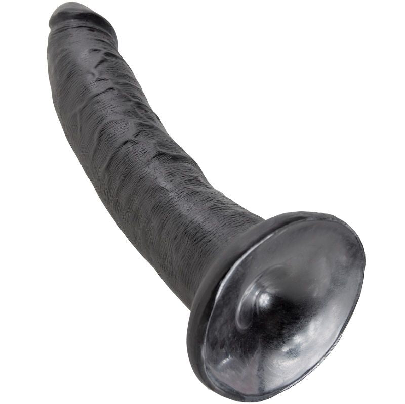DILDO REALISTICO NERO, VENTOSA POTENTE, DETTAGLI ARTIGIANALI,