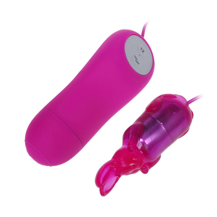 STIMOLATORE CLITORIDE VIBRANTE MINI 12 FUNZIONI CUTE SECRET BUNNY