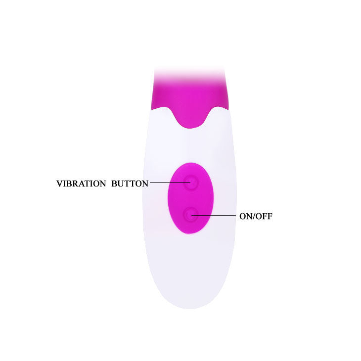 PRETTY LOVE - VIBRATORE FLIRTATION ALVIS E STIMOLATORE CLITORIDE
