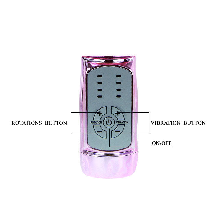VIBRATORE ROTATORE CON RABBIT  MOVIMENTO DI SPINTA