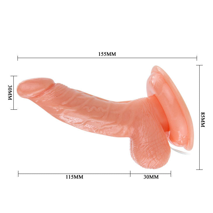 DILDO REALISTICO VIBRANTE SUPER ROTA DONG