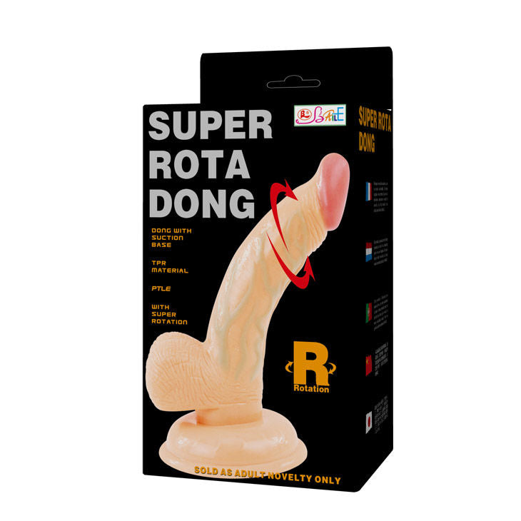 DILDO REALISTICO VIBRANTE SUPER ROTA DONG