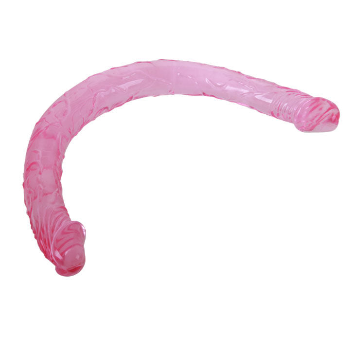 DILDO DOPPIO FLESSIBILE, ULTRA MORBIDO, REALISTICO