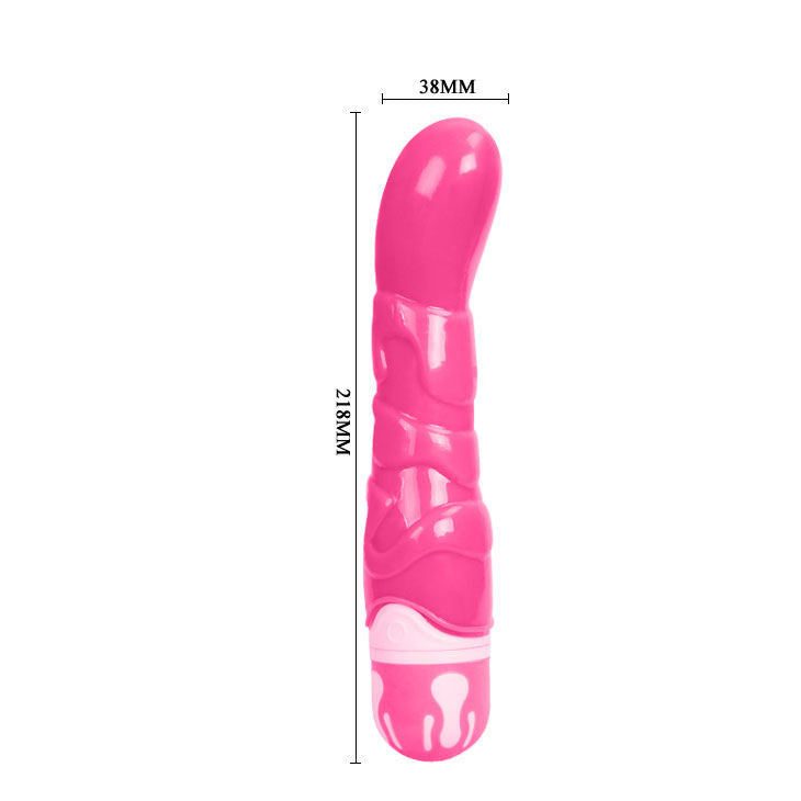 VIBRATORE REALISTICO ROSA, IMPERMEABILE, 10 FUNZIONI VIBRAZIONE